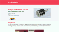 Desktop Screenshot of easycrankwinchsocket.com