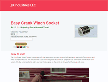 Tablet Screenshot of easycrankwinchsocket.com